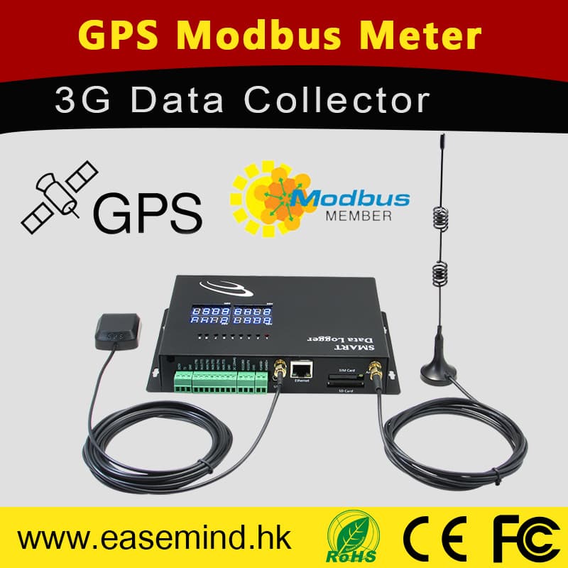 GPS Modbus Meter 3G Data Collector